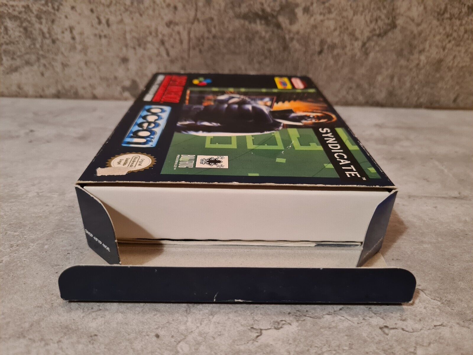SNES Super Nintendo Syndicate mit OVP und Anleitung NOE - T-Retro-Games 