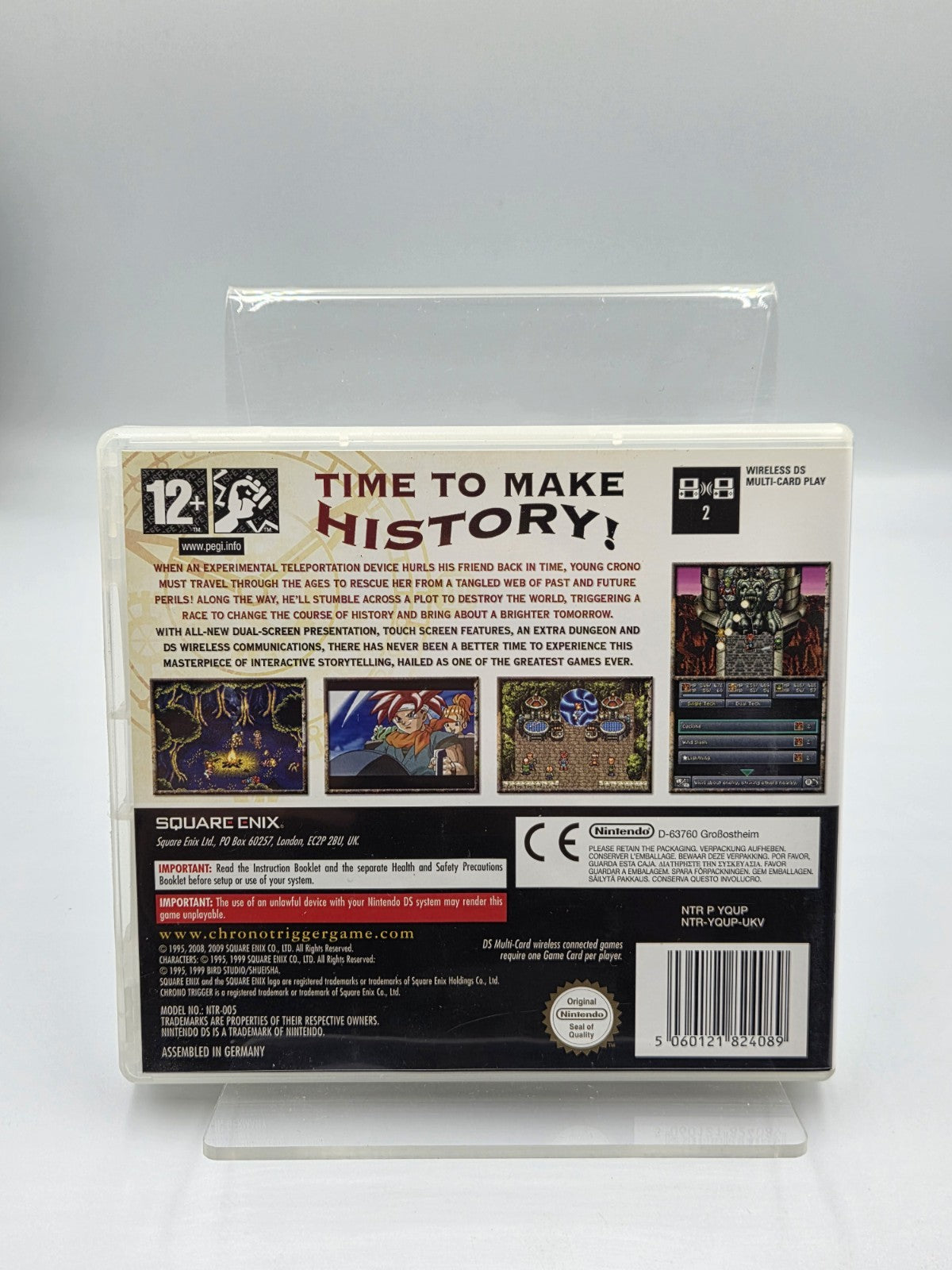 Nintendo DS Spiel Chrono Trigger mit OVP und Anleitung UKV