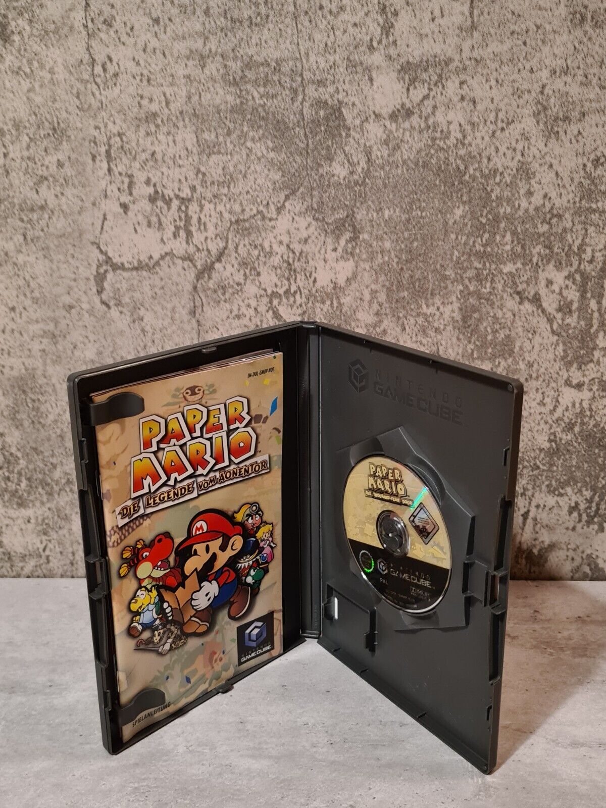 Nintendo GameCube Paper Mario Die Legende vom Äonentor mit OVP und Anleitung NOE - T-Retro-Games 
