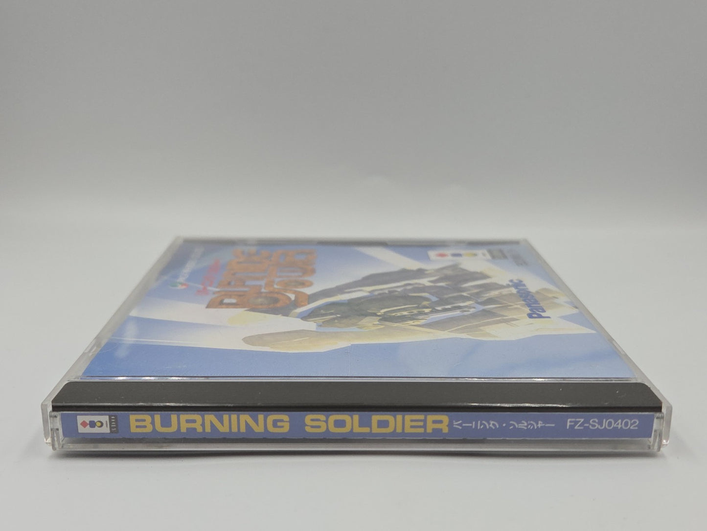 3DO Spiel Burning Soldier mit OVP und Anleitung Japan