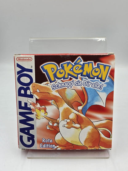 Nintendo Game Boy Classic Pokemon Rote Edition mit OVP und Anleitung NOE