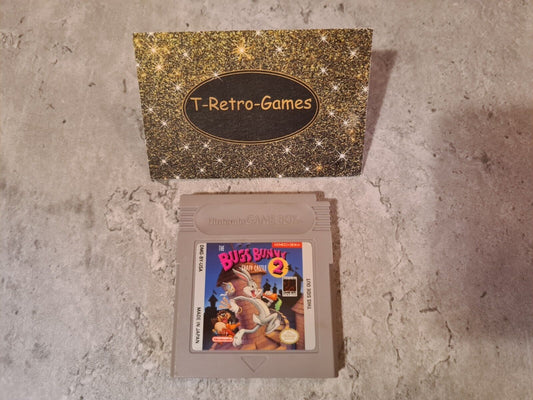 Nintendo Gameboy Classic Spiel Bugs Bunny Crazy Castle 2 Modul USA - T-Retro-Games 