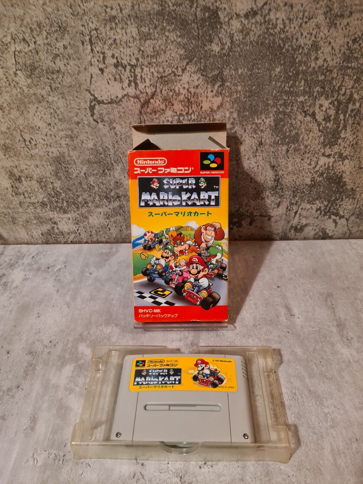 SFC Super Famicom Super Mario Kart mit OVP - T-Retro-Games 