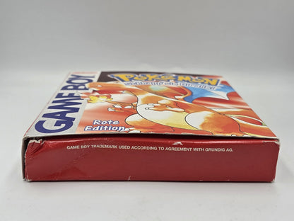 Nintendo Game Boy Classic Pokemon Rote Edition mit OVP und Anleitung NOE