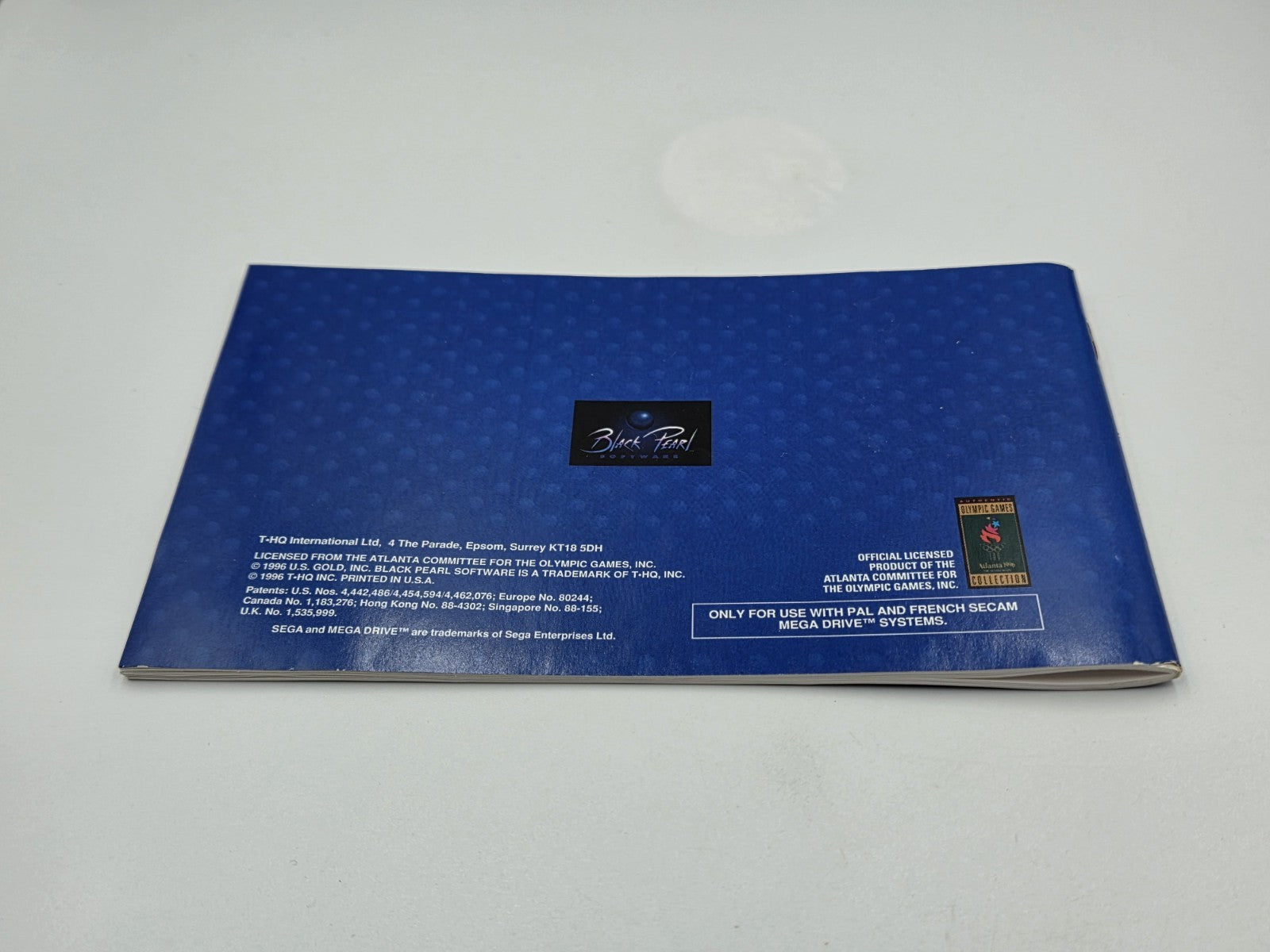 Sega Mega Drive Spiel Olympic Summer Games mit OVP und Anleitung Multilingual 