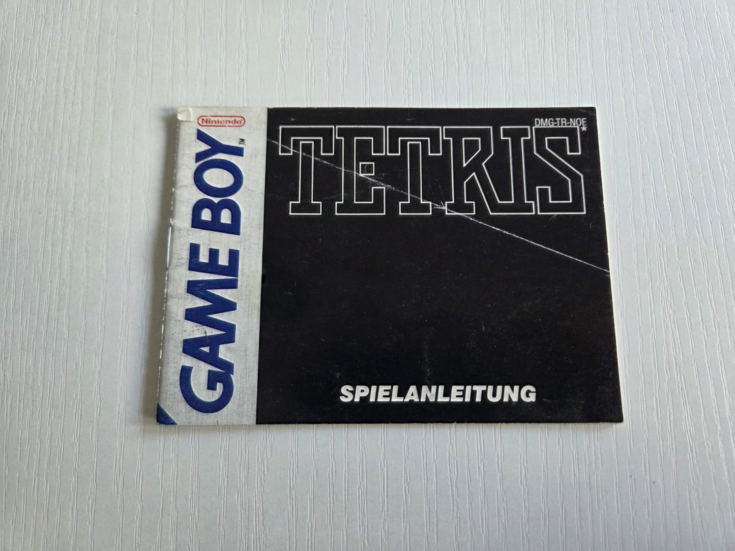 Nintendo Game Boy Classic Tetris Spielanleitung Instruction Booklet NOE