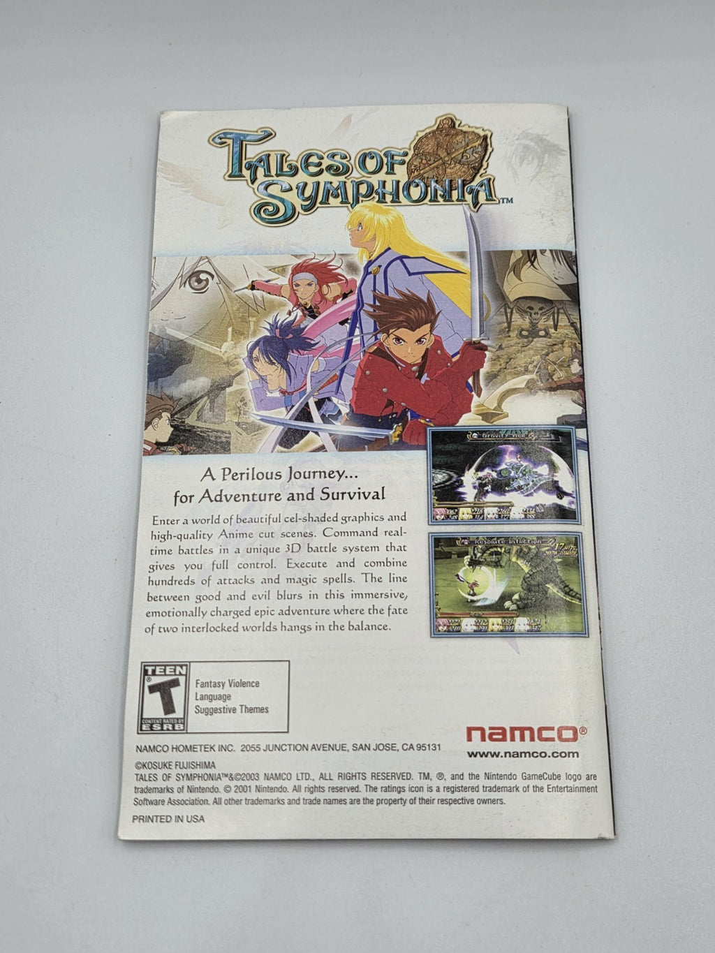 Nintendo GameCube Baten Kaitos mit OVP und Anleitung USA NTSC 2 Discs - T-Retro-Games 