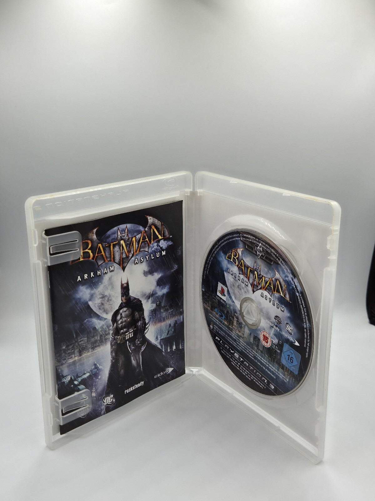 PS3 Playstation 3 Spiel Batman Arkham Asylum mit OVP und Anleitung Englisch