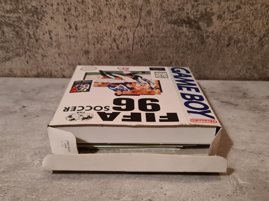 Nintendo Game Boy Classic Fifa Soccer 96 mit OVP und Anleitung + Poster USA - T-Retro-Games 