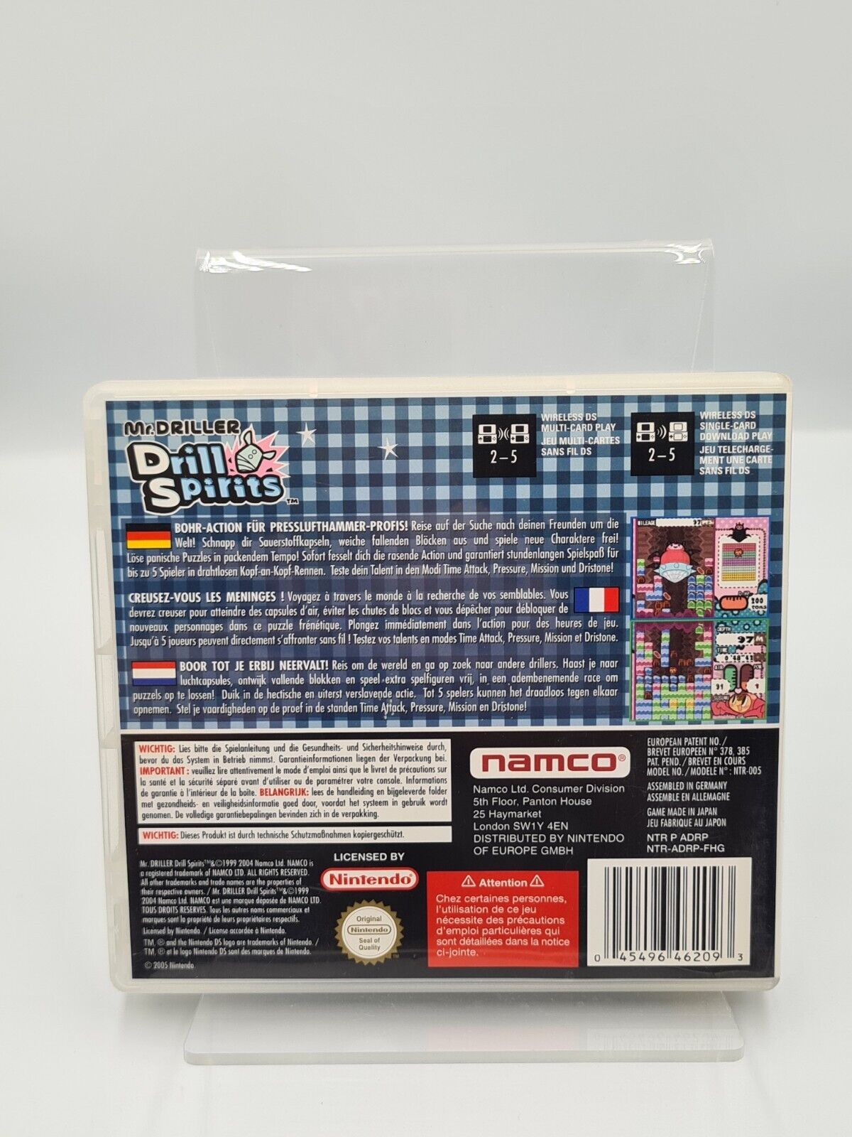 Nintendo DS Mr. Driller Drill Spirits mit OVP und Anleitung EUR - T-Retro-Games 