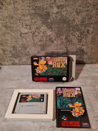 SNES Super Nintendo Radical Rex mit OVP und Anleitung EUR - T-Retro-Games 