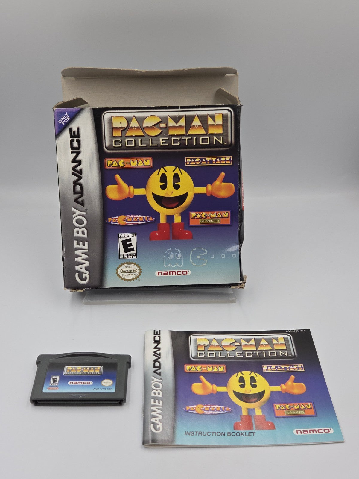Nintendo Game Boy Advance Spiel Pac-Man Collection mit OVP und Anleitung USA