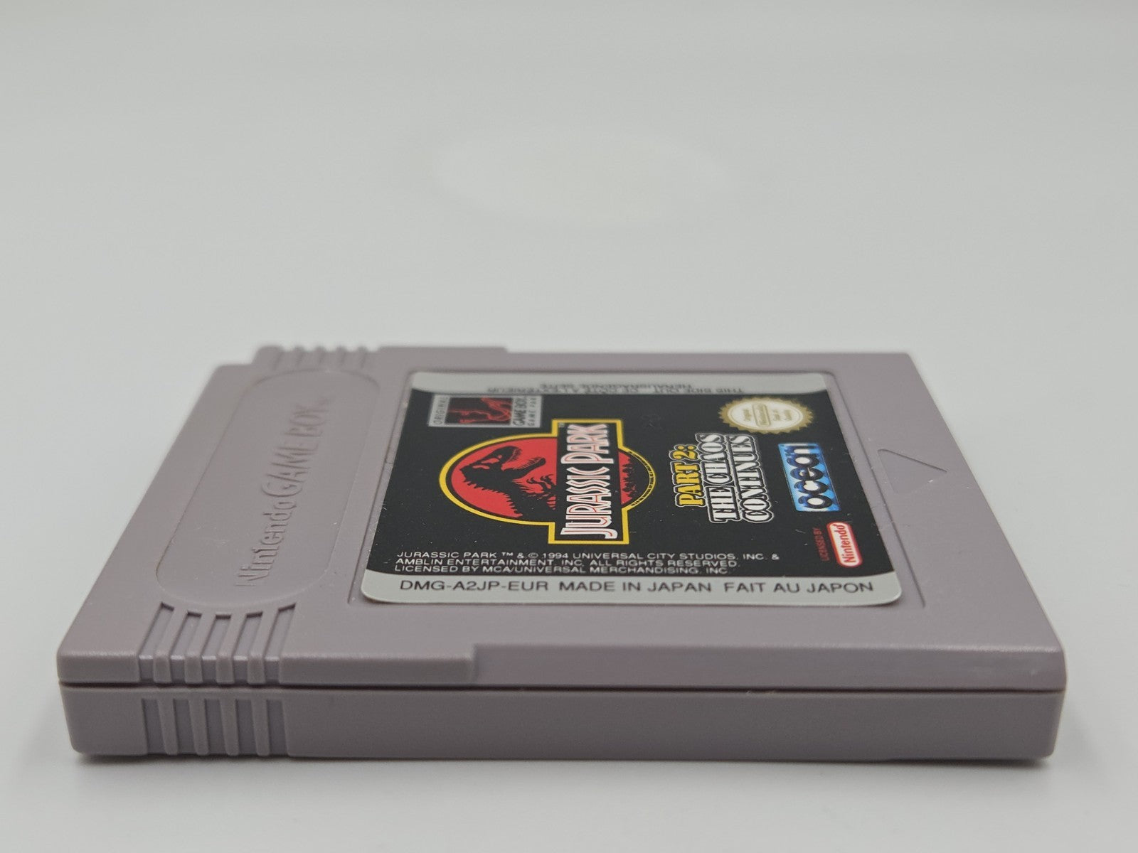 Nintendo Game Boy Classic Jurassic Park Part 2: The Chaos Continues Modul EUR