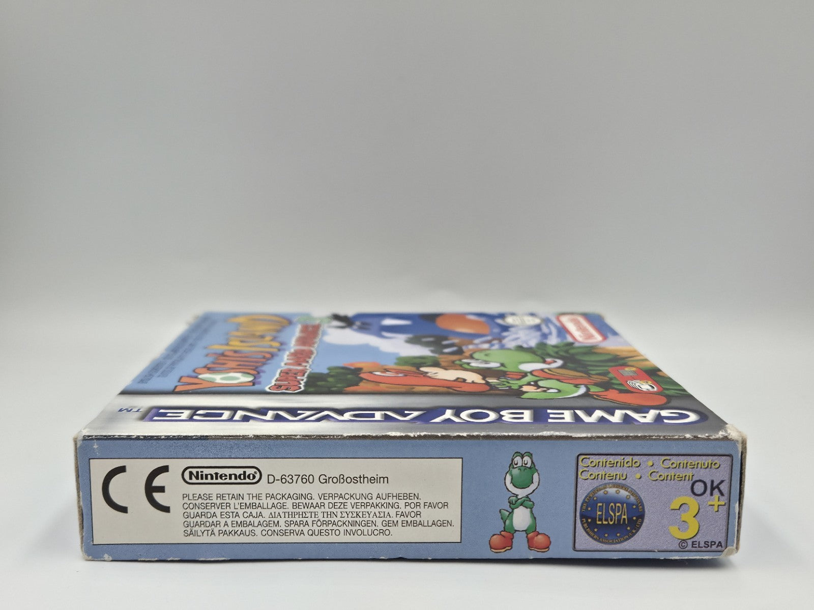 Game Boy Advance Yoshi's Island Super Mario Advance 3 mit OVP und Anleitung EUR