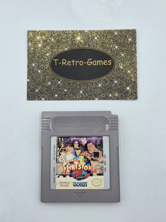 Nintendo Game Boy Classic Spiel The Flintstones Modul USA - T-Retro-Games 