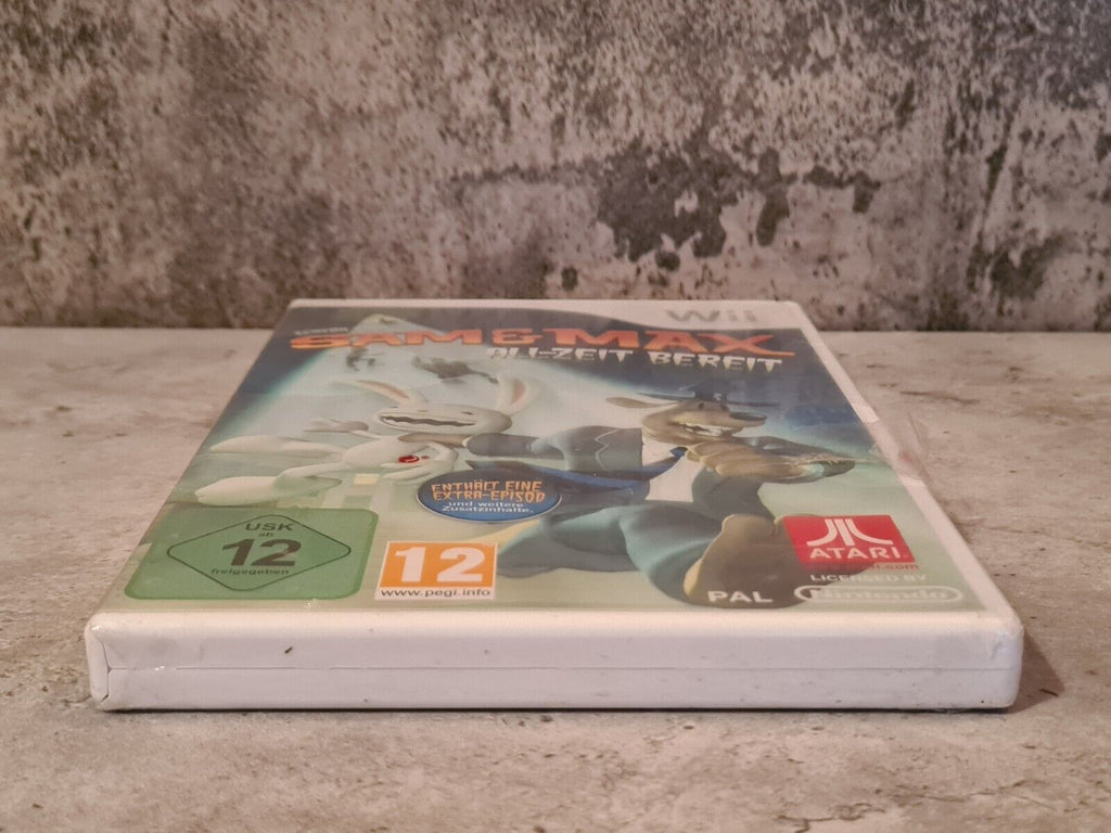 Nintendo Wii Spiel Sam & Max All-Zeit Bereit Sealed NEU NEW NOE - T-Retro-Games 