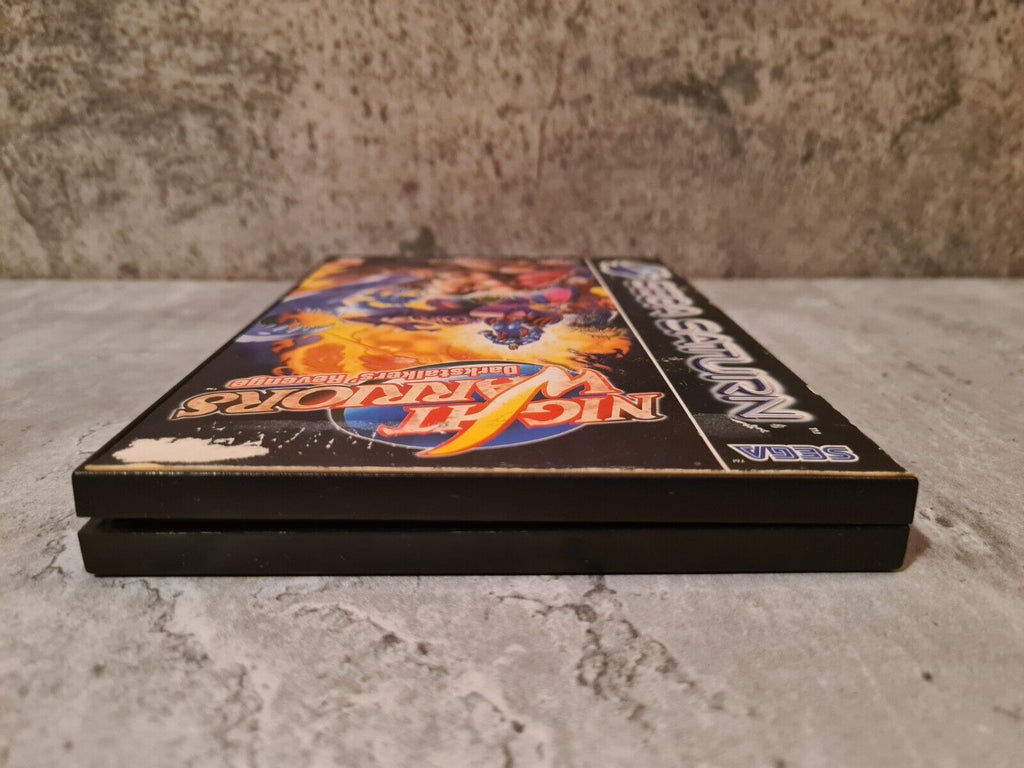 Sega Saturn Night Warriors Darkstalkers Revenge mit OVP und Anleitung Multi - T-Retro-Games 