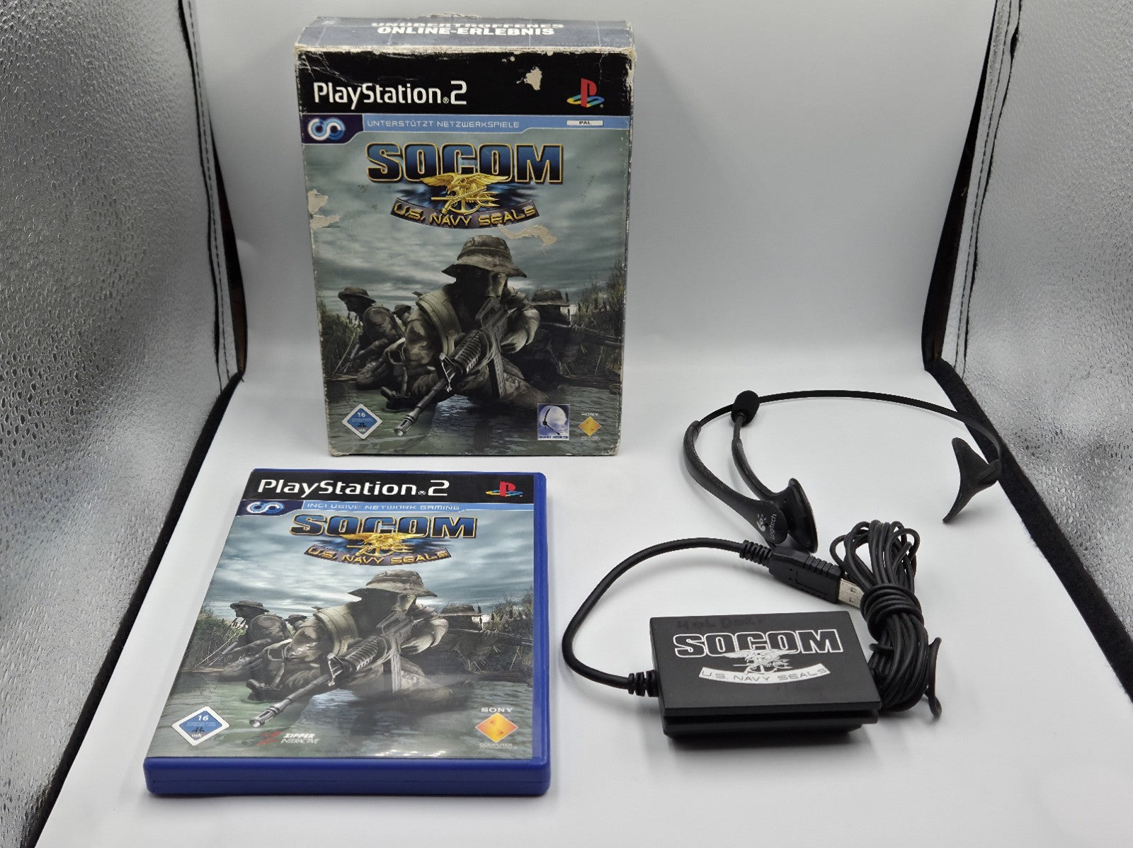 PS2 Playstation 2 Spiel Socom U.S. Navy Seals Limited Edition OVP Deutsch