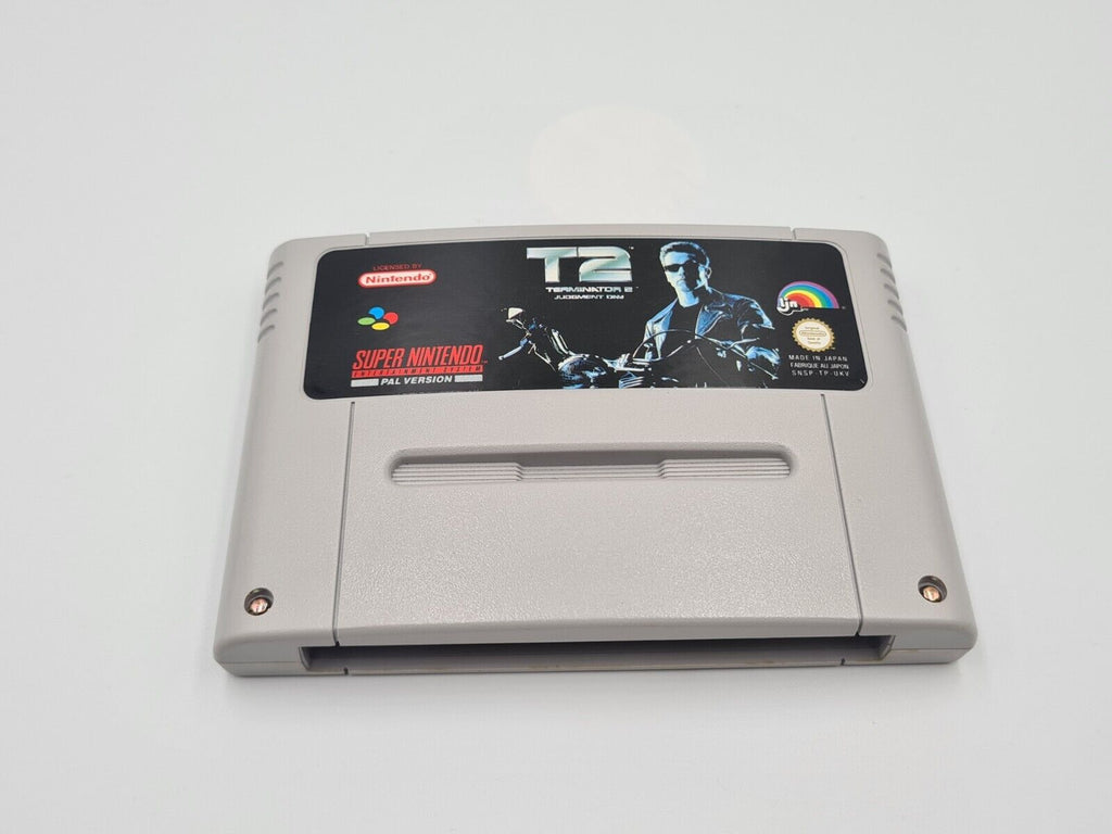 SNES Super Nintendo T2 Terminator 2 Judgment Day mit OVP und Anleitung UKV - T-Retro-Games 
