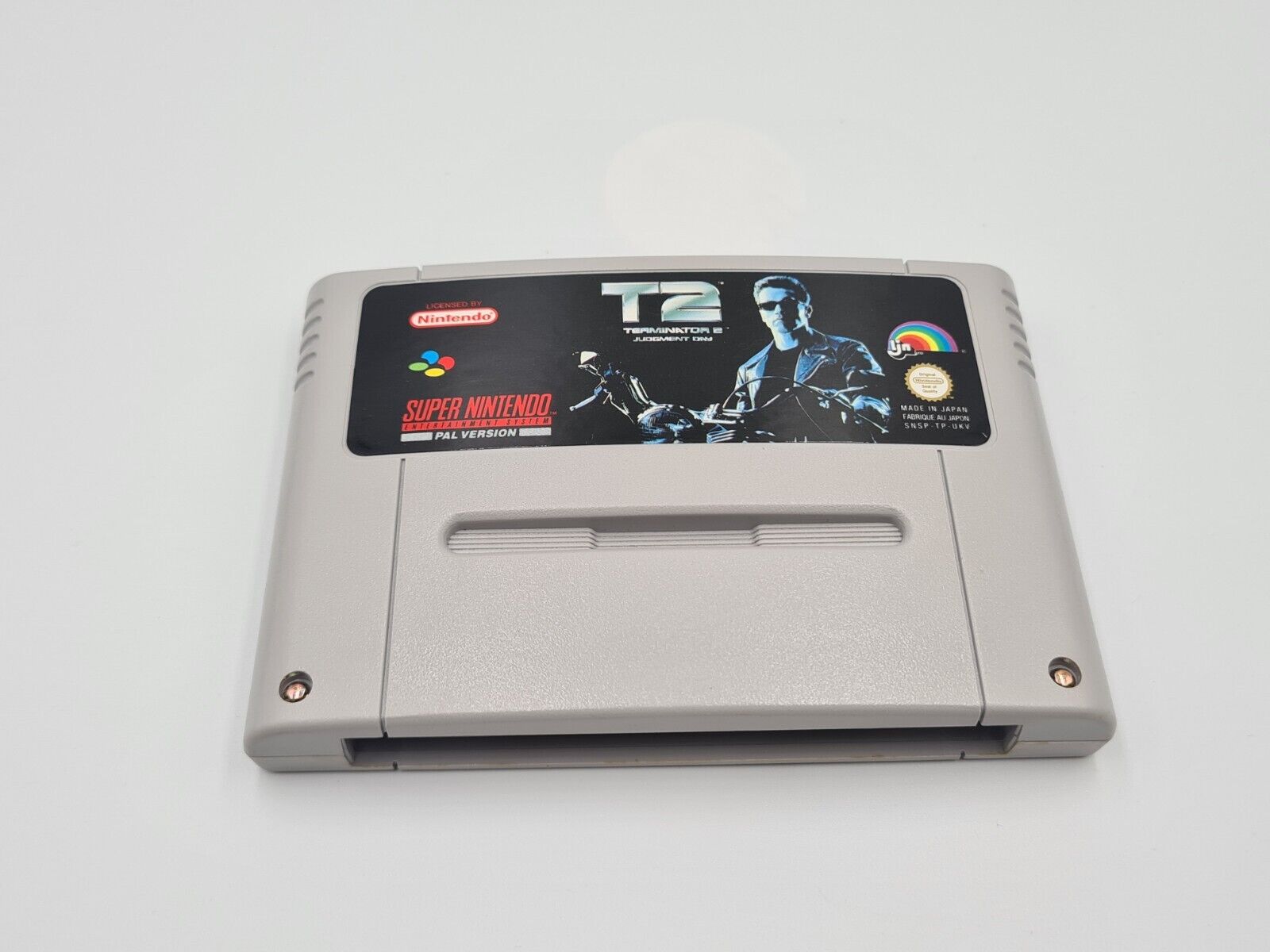 SNES Super Nintendo T2 Terminator 2 Judgment Day mit OVP und Anleitung UKV - T-Retro-Games 