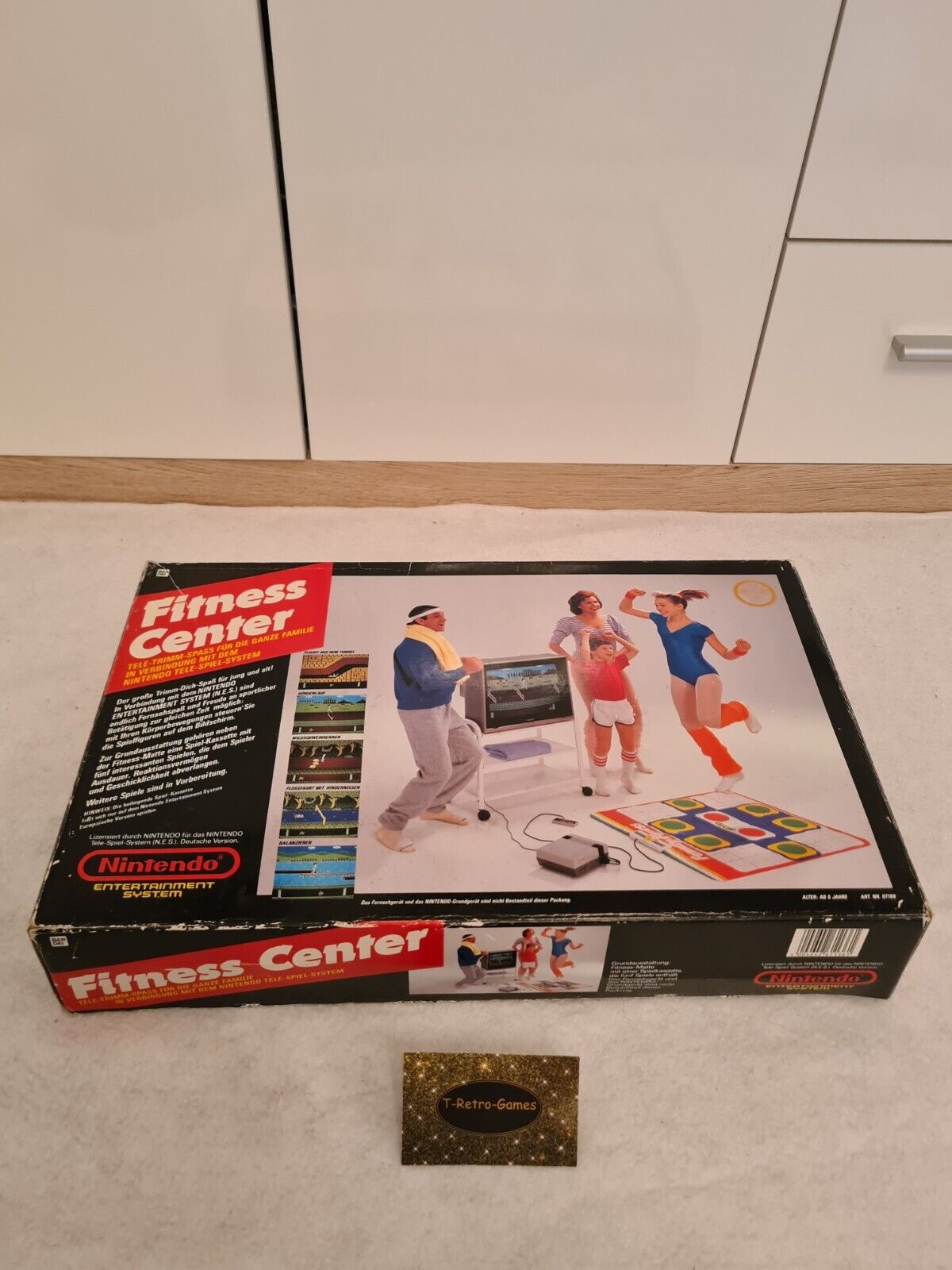 Nintendo NES Fitness Center OVP Athletic World - T-Retro-Games 