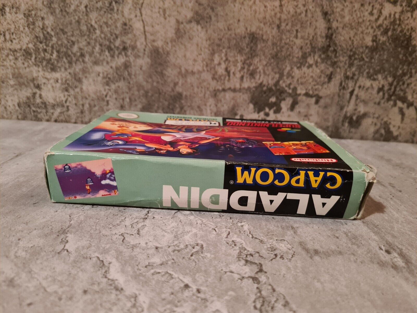 SNES Super Nintendo Disney's Aladdin mit OVP und Anleitung NOE/SFRG - T-Retro-Games 