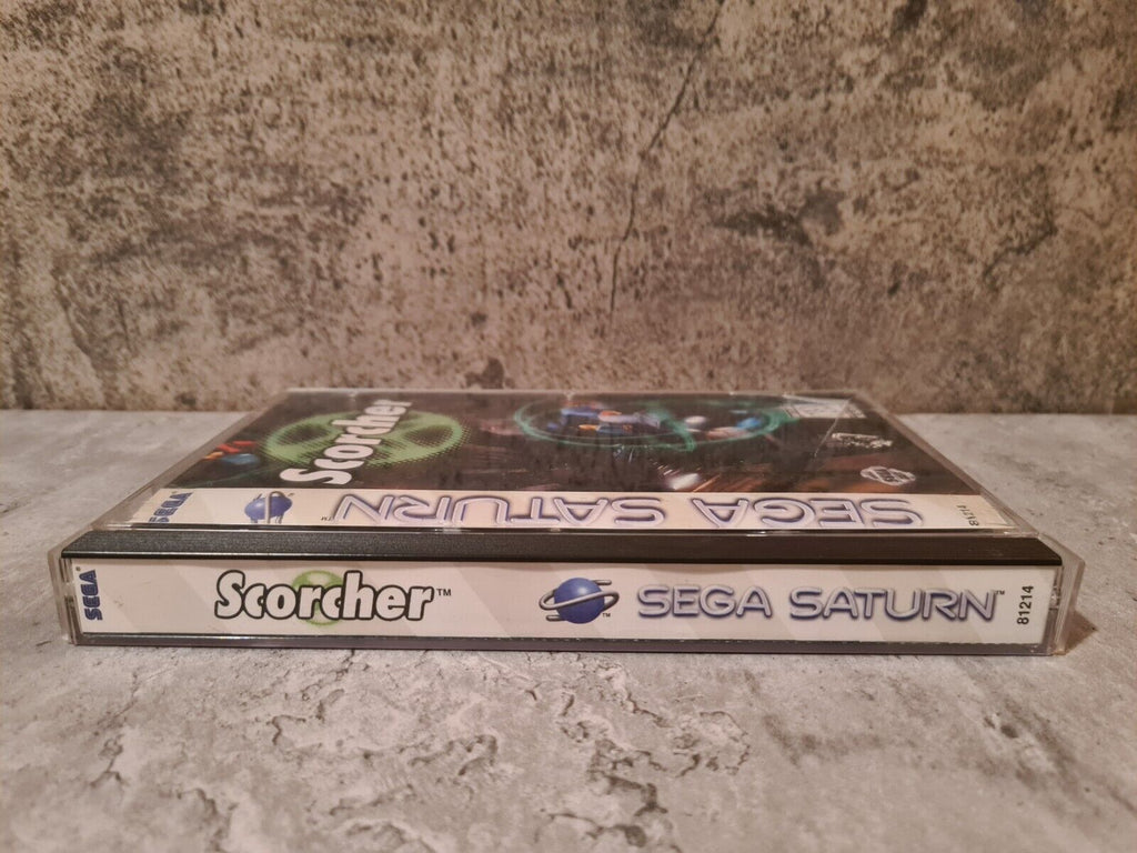 Sega Saturn Scorcher mit OVP und Anleitung NTSC-USA - T-Retro-Games 