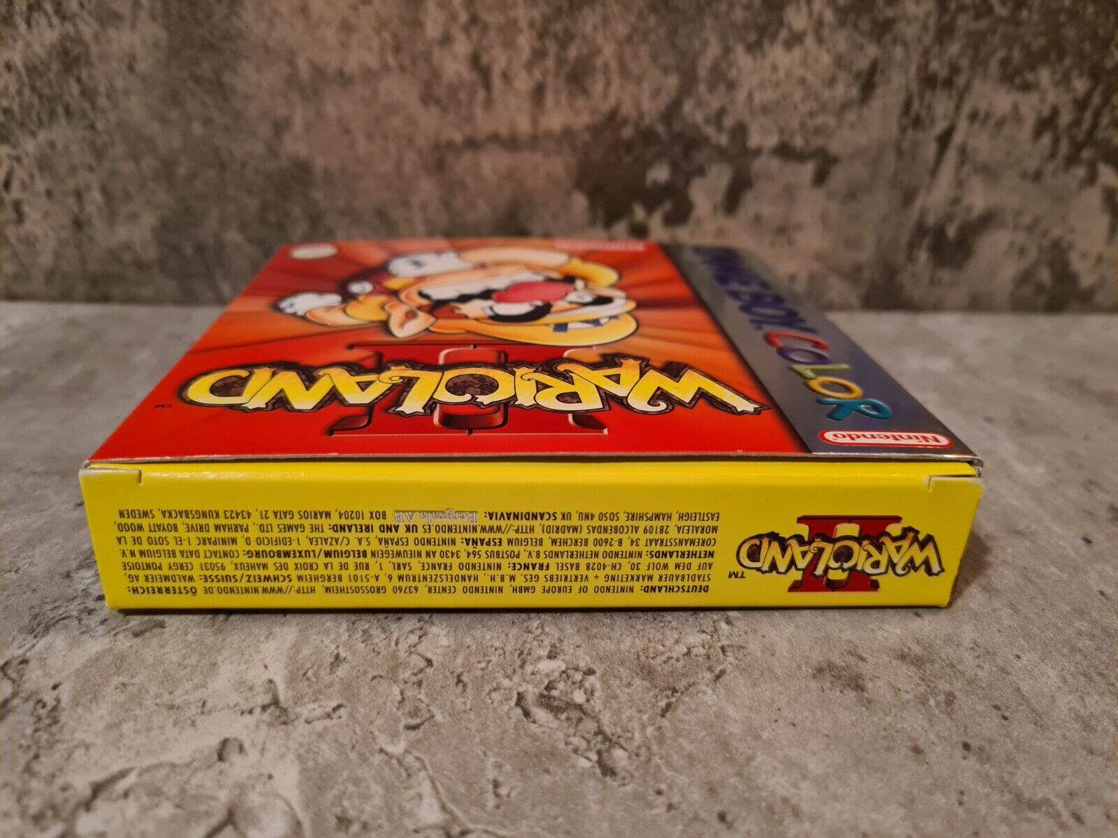 Gameboy Color Wario Land II mit OVP und Anleitung EUR - T-Retro-Games 