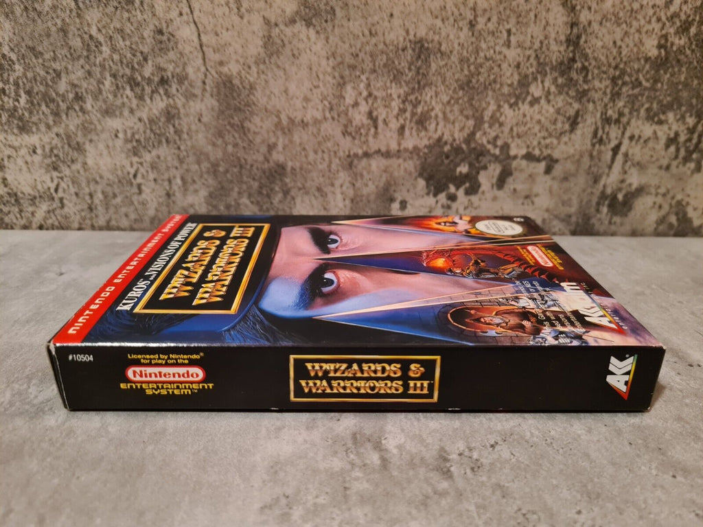 NES Wizards & Warriors III mit OVP und Anleitung FRG - T-Retro-Games 