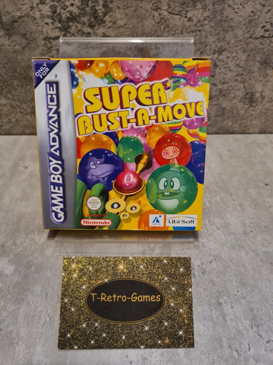 Nintendo Gameboy Advance Super Bust-A-Move mit OVP und Anleitung EUR - T-Retro-Games 