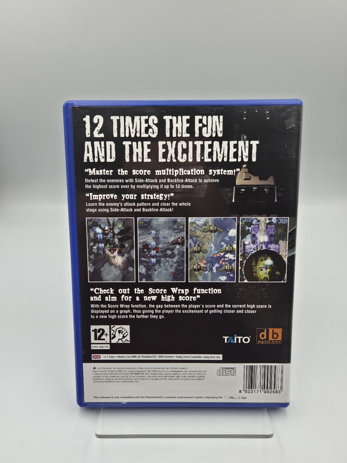 PS2 Playstation 2 Spiel XII Stag mit OVP und Anleitung Englisch