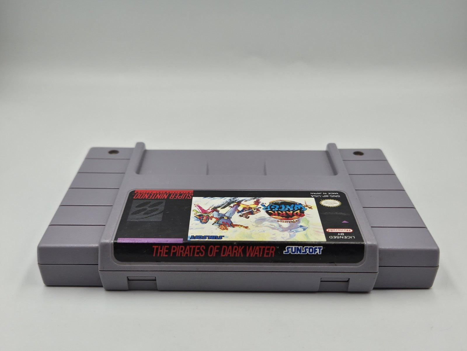 SNES Super Nintendo The Pirates of Dark Water NTSC USA Modul