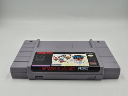 SNES Super Nintendo The Pirates of Dark Water NTSC USA Modul