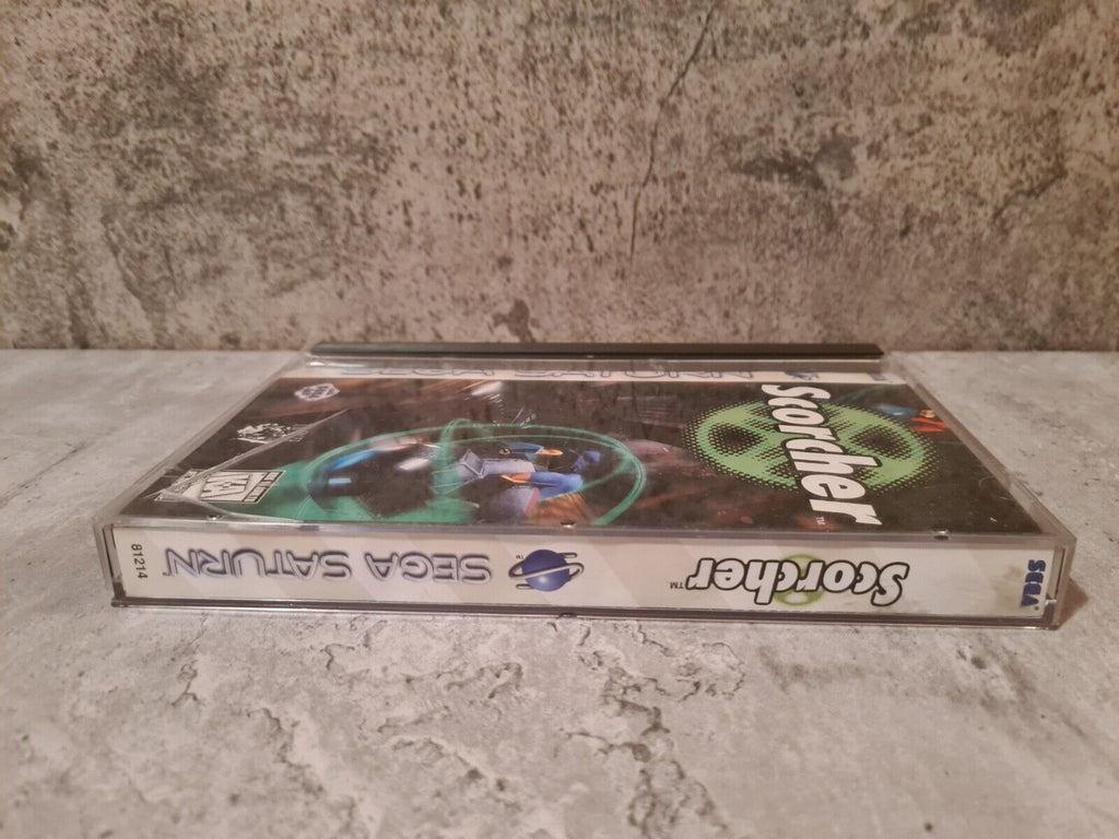 Sega Saturn Scorcher mit OVP und Anleitung NTSC-USA - T-Retro-Games 