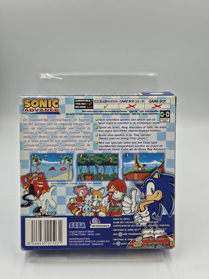 Nintendo Game Boy Advance Spiel Sonic Advance mit OVP und Anleitung HOL