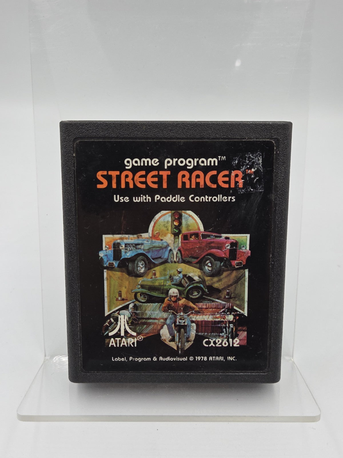 Atari 2600 Spiel Street Racer 1978