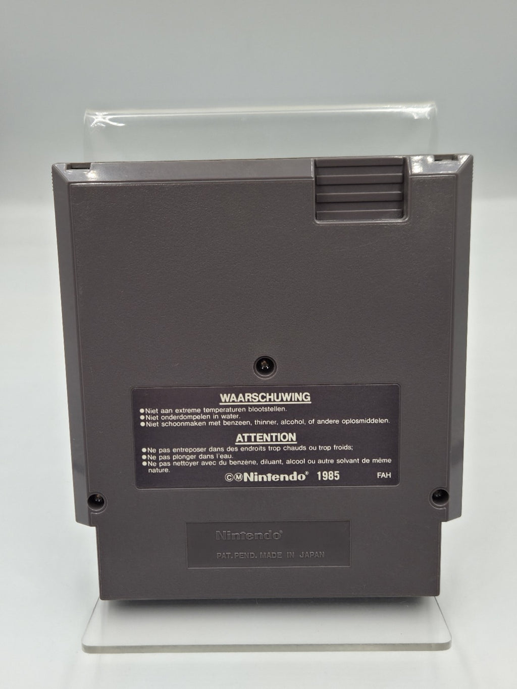 Nintendo NES Spiel Rush'N Attack Modul EEC