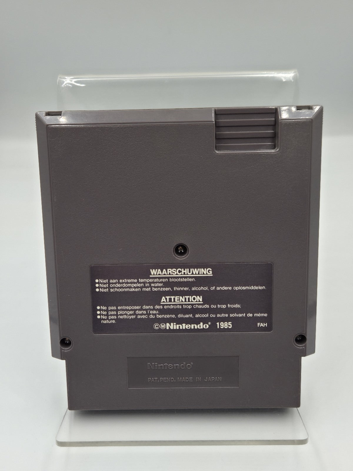 Nintendo NES Spiel Rush'N Attack Modul EEC