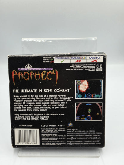 Nintendo Game Boy Advance Wing Commander Prophecy mit OVP und Anleitung UKV