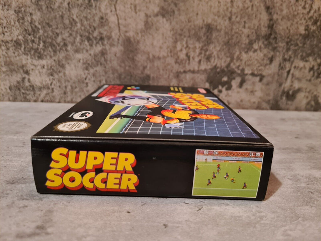 SNES Super Nintendo Super Soccer New Old Stock Neu unbenutzt ITA - T-Retro-Games 