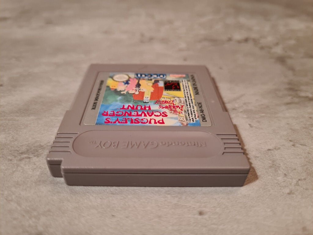 Nintendo Gameboy Classic The Addams Family Pugsley's Scavenger Hunt Modul NOE - T-Retro-Games 