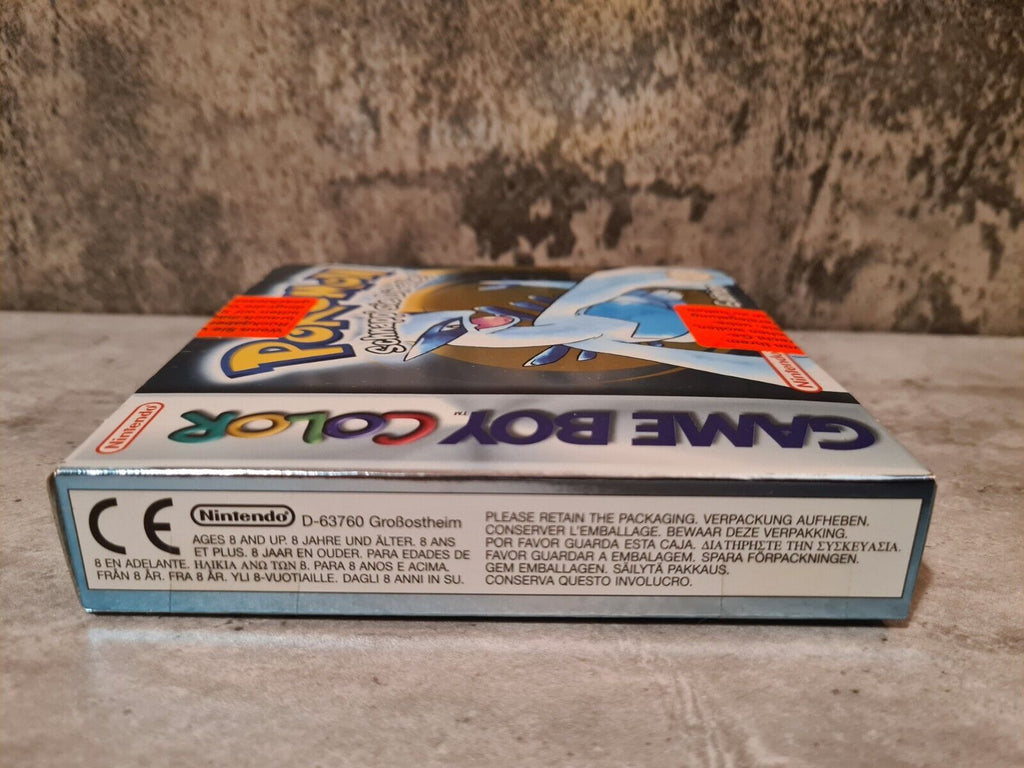 Nintendo Game Boy Color Pokemon Silberne Edition mit OVP und Anleitung NOE - T-Retro-Games 