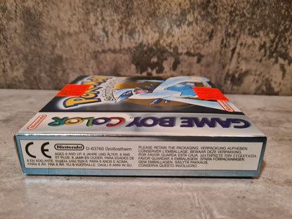 Nintendo Game Boy Color Pokemon Silberne Edition mit OVP und Anleitung NOE - T-Retro-Games 