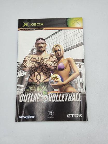 XBOX Spiel Outlaw Volleyball mit OVP und Anleitung Multilingual 