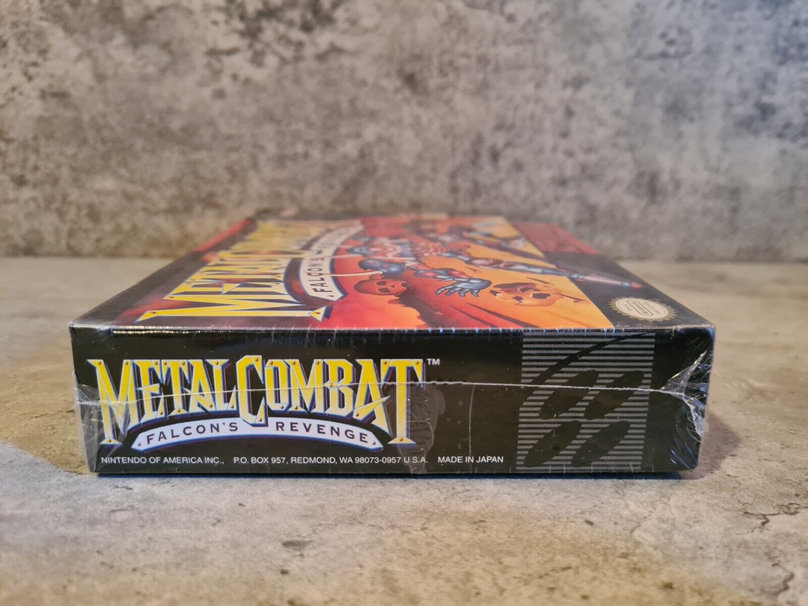SNES Super Nintendo Metal Combat Falcon's Revenge Neu Sealed NTSC USA - T-Retro-Games 