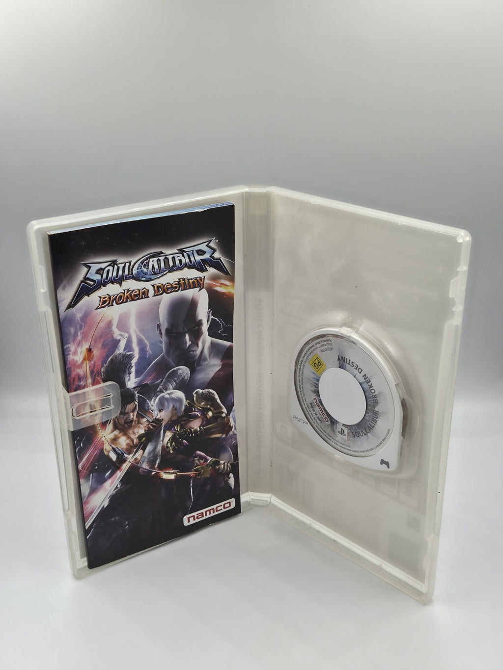 Sony PSP Spiel Soul Calibur Broken Destiny mit OVP und Anleitung Multilingual