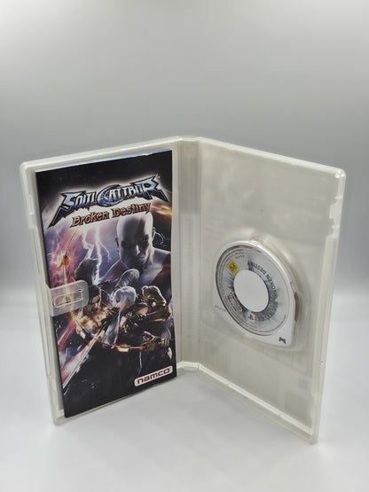Sony PSP Spiel Soul Calibur Broken Destiny mit OVP und Anleitung Multilingual