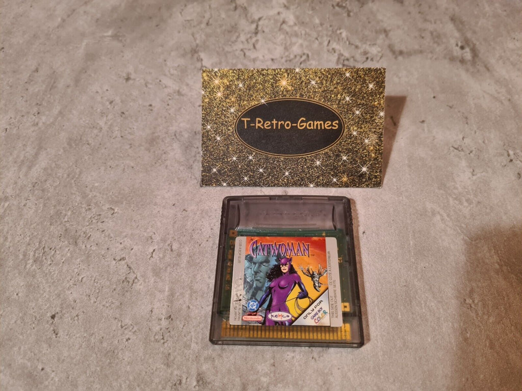 Nintendo Game Boy Color Catwoman Modul EUR - T-Retro-Games 