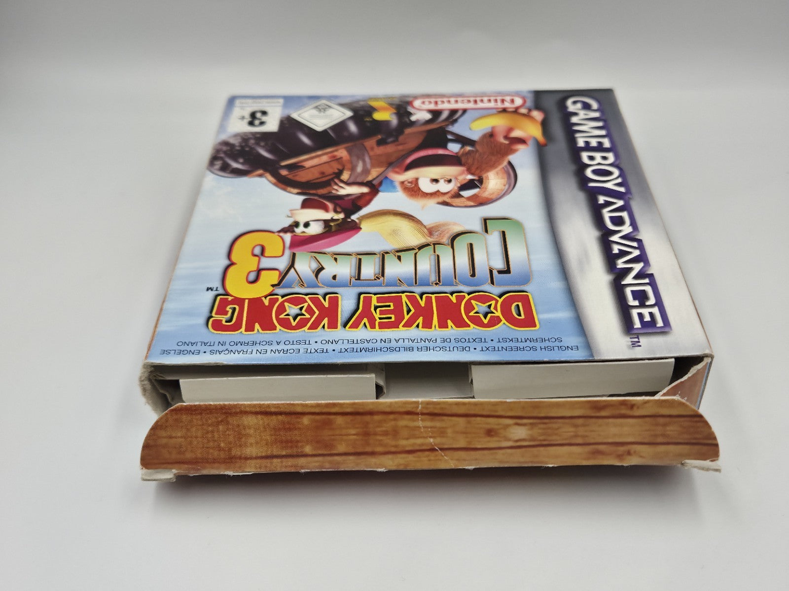 Nintendo Game Boy Advance Donkey Kong Country 3 mit OVP und Anleitung EUR