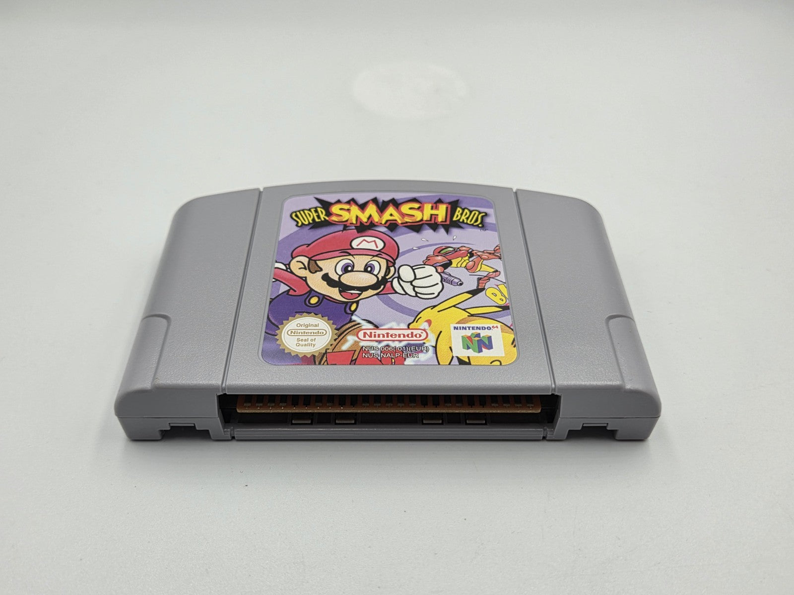 N64 Nintendo 64 Super Smash Bros. mit OVP und Anleitung EUR